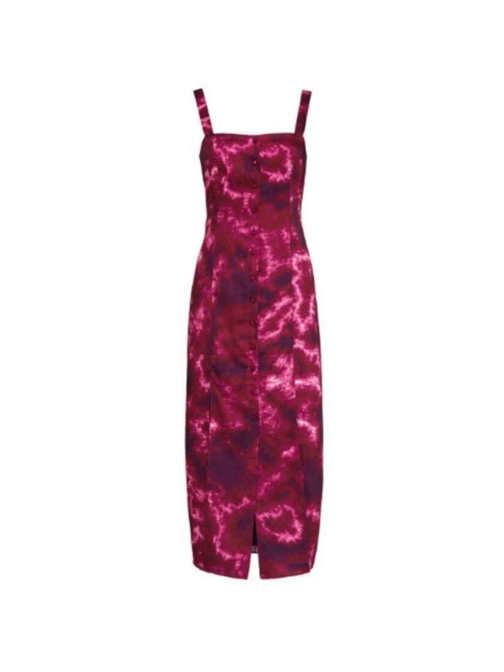 cinq a sept Alexa Tie-Dye Midi Dress | size 8